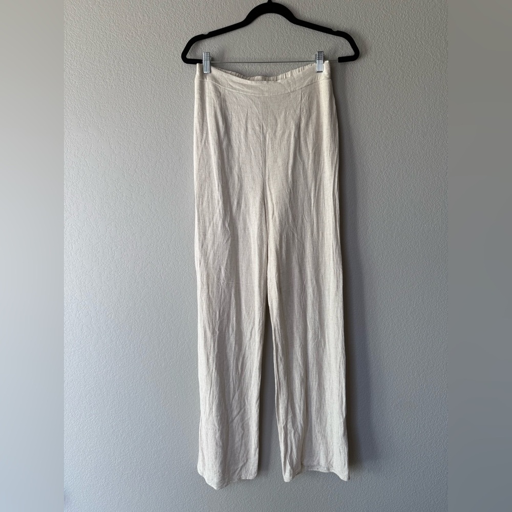 Timing Wide Leg Pants in Cream